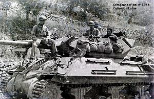 CAMPAGNE D ITALIE 1944 DIVERS-    (4)
